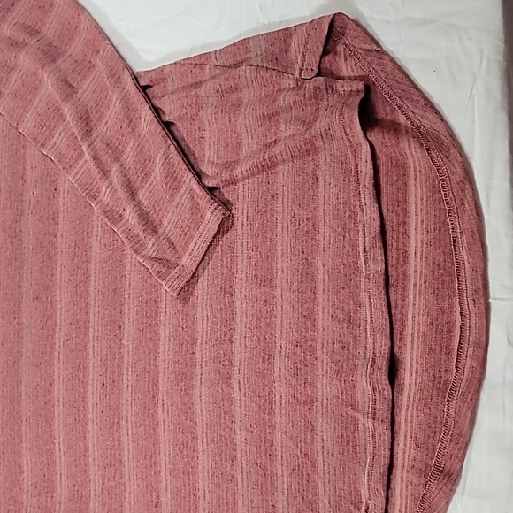 Kuhl Sylvie Linen Blend Long Sleeve Lightweight Knit Pullover Shirt Pink Sz XL - Picture 3 of 16